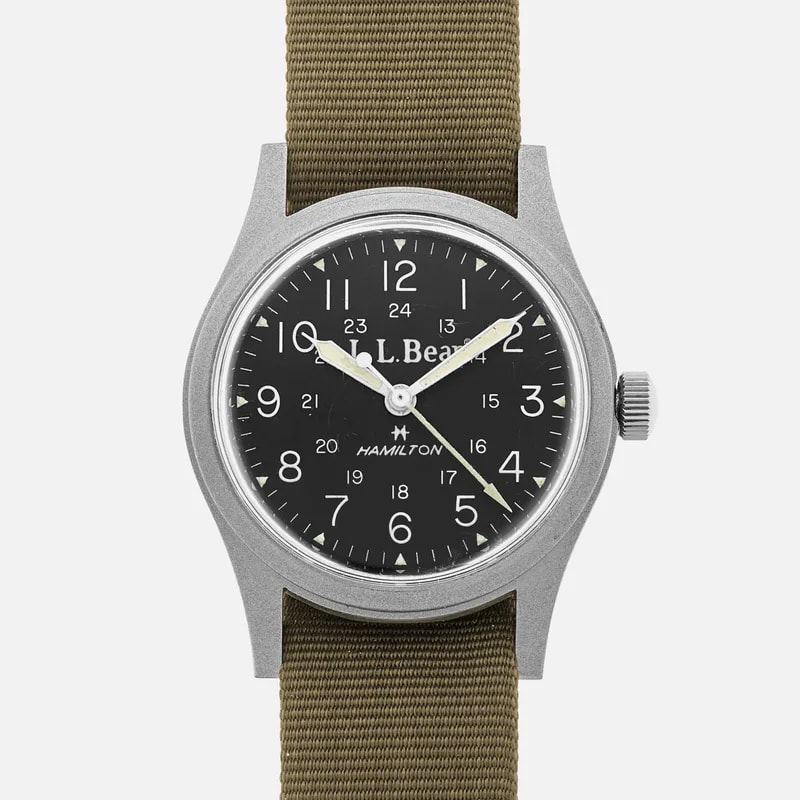 Hamilton — 1980s Hamilton Field Watch Retailed By L.L. Bean — Watch — resale