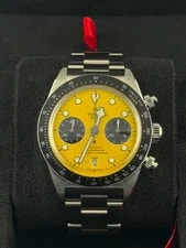 2026 Tudor Black Bay Chrono 39 Yellow Dial Bumblebee M79310N 2