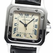 Cartier — Cartier W20018D6 Santos Galbee LM Date Quartz S 908829 From JAP — Watch — resale
