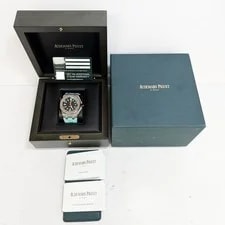 New 2026 Audemars Piguet Royal Oak Offshore Tiffany Blue 15720ST Black Steel B/p 2