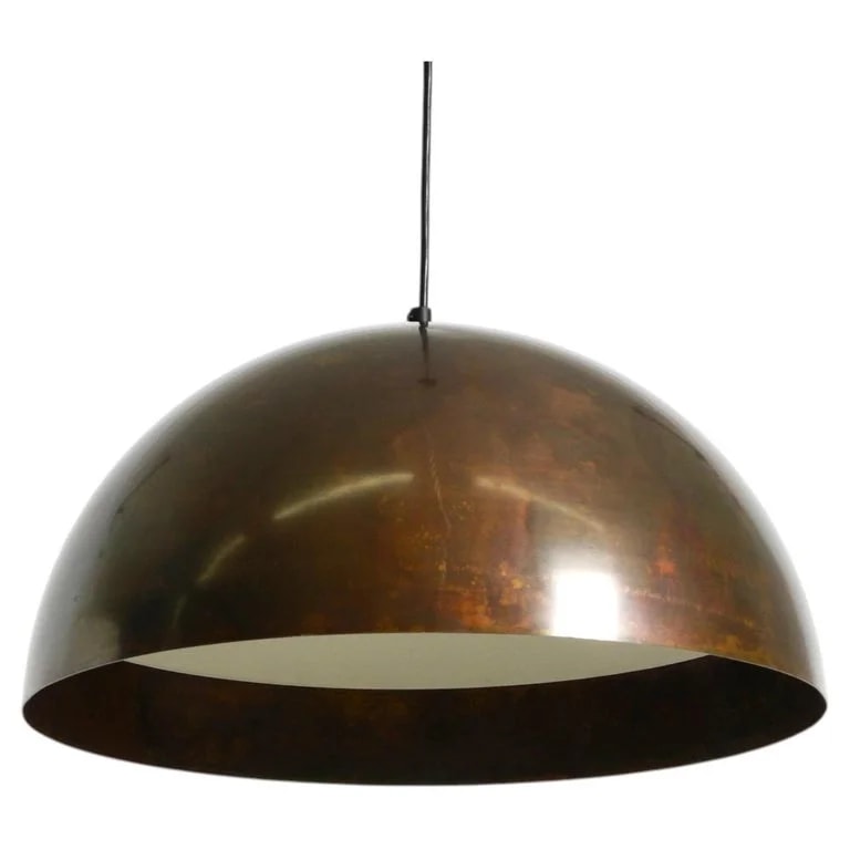 Original 1960s Large Space Age Pendant With Shade By Beisl Leuchten — lighting — resale