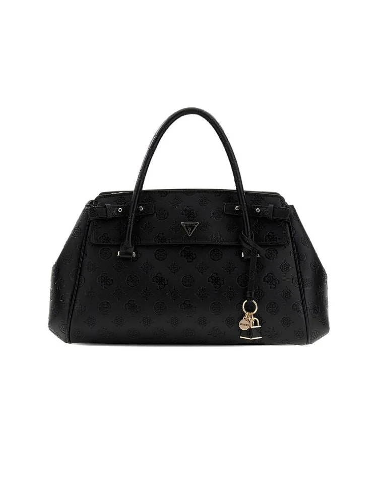 Guess Logo-Embossed Satchel — 2
