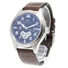IWC — IWC Pilot's Antoine DE Saint-exupéry IW326104 44mm SS Brown #C3223 — Watch — resale