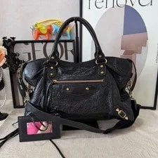 Balenciaga — Balenciaga Classic City Medium Fringe - Very Good #1EP5CDM — Handbag — resale