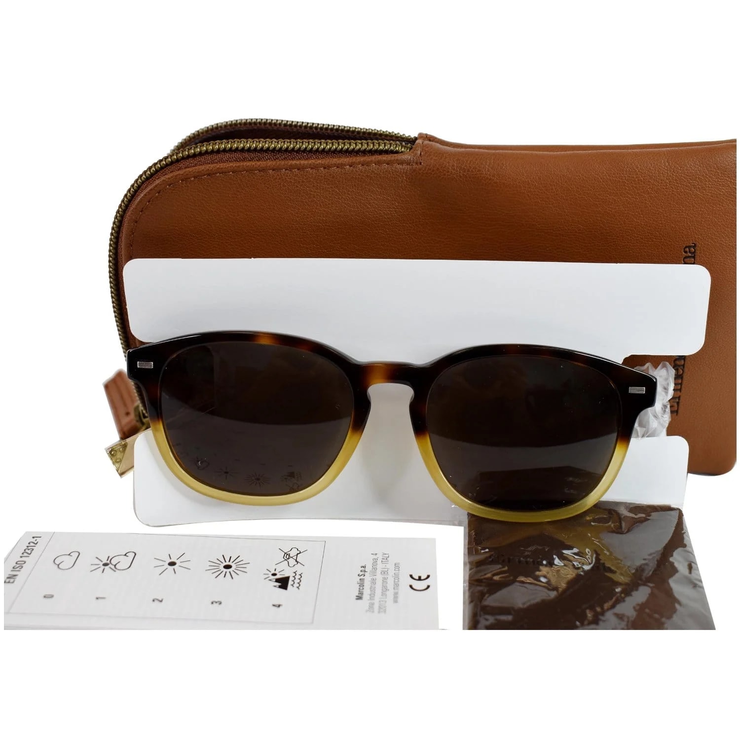 Ermenegildo Zegna EZ0005 56J 52 Square Sunglasses Lens 2