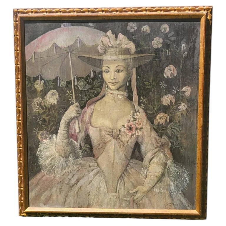 Elizabeth "Motley" Montgomery Theatrical Portrait of Ulla Sallert — Furniture — resale