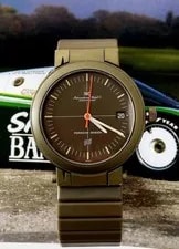 IWC IW 3510 Porsche Design Compass - Aluminum - Nato Olive Military Green! 2