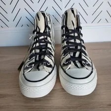 ⭐Converse Chuck 70 Hi Sz 7 Shoes Print Glow A15032C⭐ 4