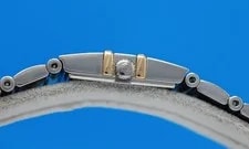 Omega Constellation Quadra 18K Gold White MOP Dial Diamond 1335.76 2