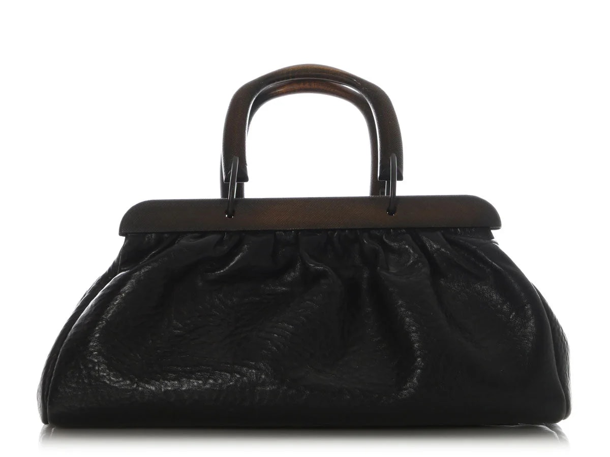 Gucci — Gucci Pebbled Buffalo Doctor’s — Handbag — resale