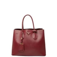 Prada — Prada Triangle With Logo Double Medium 【Us... — Handbag — resale