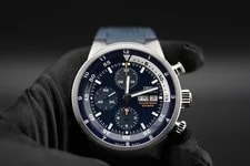 IWC Aquatimer Chronograph Cousteau IW378201 Pre‑Owned Full Set 4
