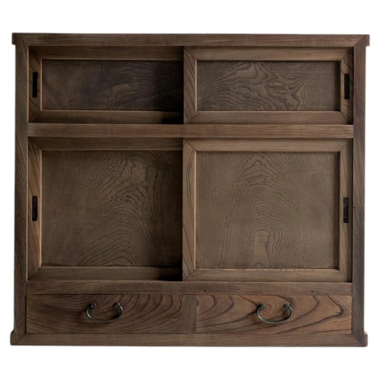 Japanese Antique Tansu Cabinet Sideboard / Wabi-sabi / Taishō–Shōwa 1910-40s — Furniture — resale