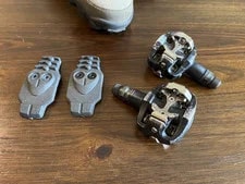 Nike ACG MTB Cycling Shoes 9.5 + Shimano PD-M535 SPD Clipless Pedals 4