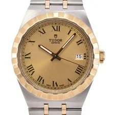Tudor — Discount Tudor Royal 28503 K18YG/SS Champagne Gold Dial P — Watch — resale