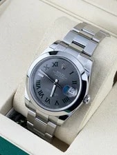 2026 Rolex Datejust "Wimbledon" 41MM Slate Dial Oyster Bracelet (126300) 2