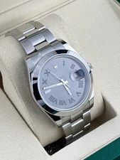 2026 Rolex Datejust "Wimbledon" 41MM Slate Dial Oyster Bracelet (126300) 3