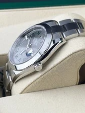 2026 Rolex Datejust "Wimbledon" 41MM Slate Dial Oyster Bracelet (126300) 4
