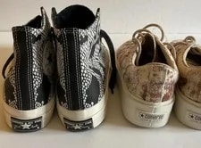 2 Converse - John Elliott Low + Chuck Taylor All Star 70 HI -B/W 3