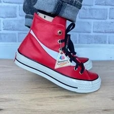⭐Coca Cola X Converse Chuck 70 Hi Skateboard Shoes 5.5 A17888C 3
