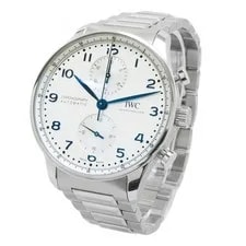 IWC — New IWC Portugieser Chronograph Stainless Steel Automatic 41 Mm IW371617 — Watch — resale