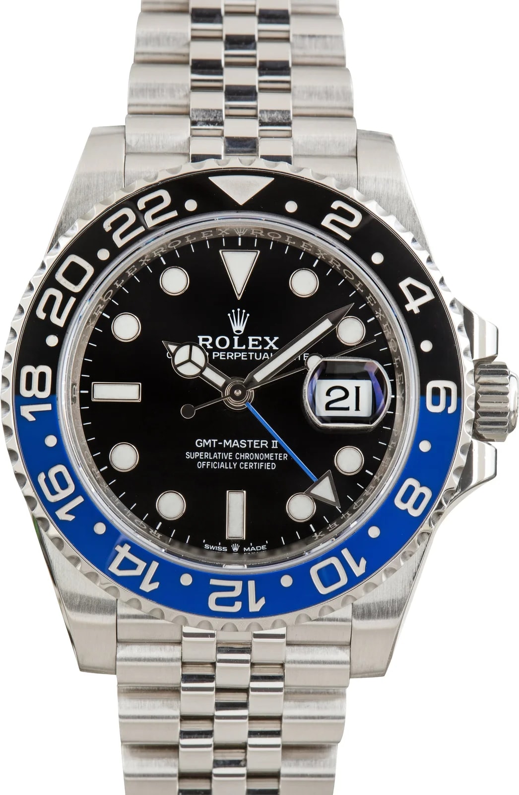 Rolex GMT-Master II Ref 126710BLNR Blue & Black Batgirl 3