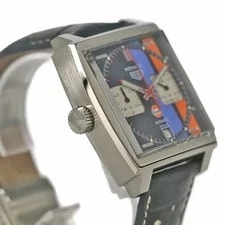 Tag-heuer Monaco CAW211R.FC6401 Stainless Steel Leather Diamond 39.0mm #KNW999 3