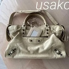 Balenciaga — Balenciaga the City 2way Auth W/ Dust — Handbag — resale