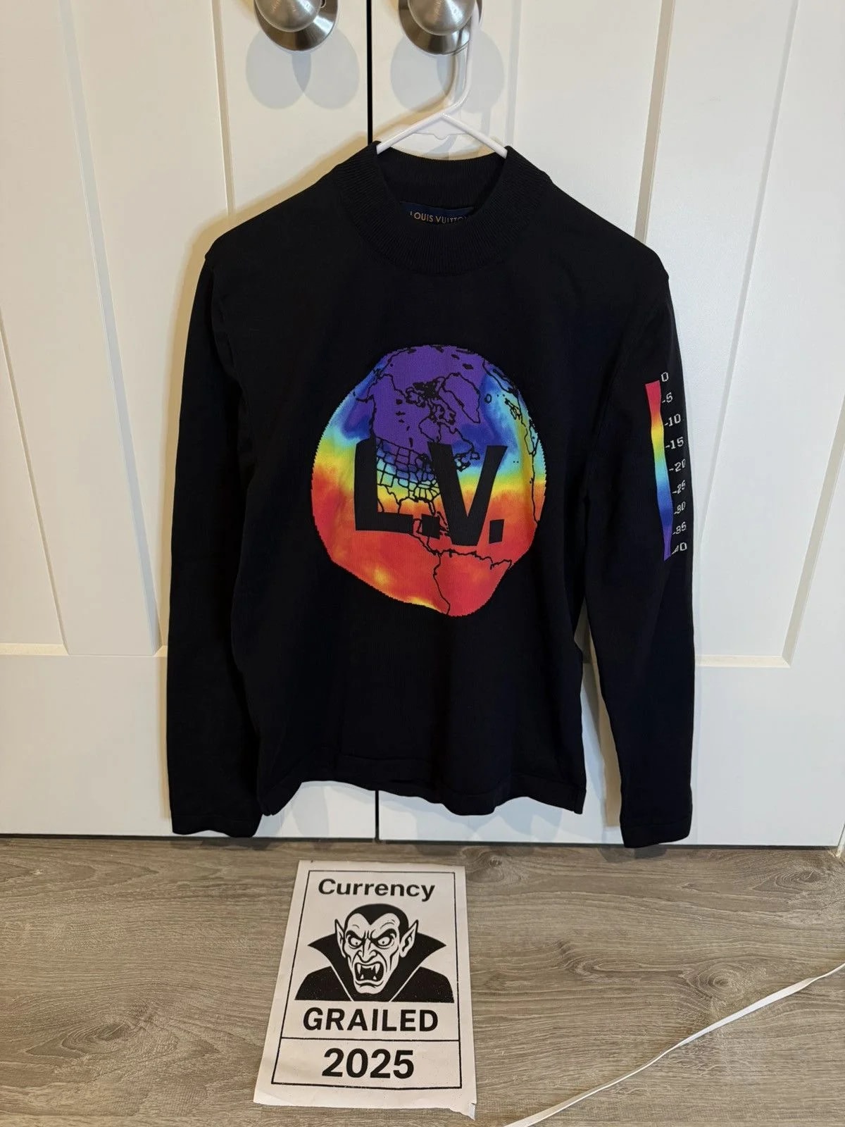 Louis Vuitton — Louis Vuitton Thermal World Sweater — streetwear — resale