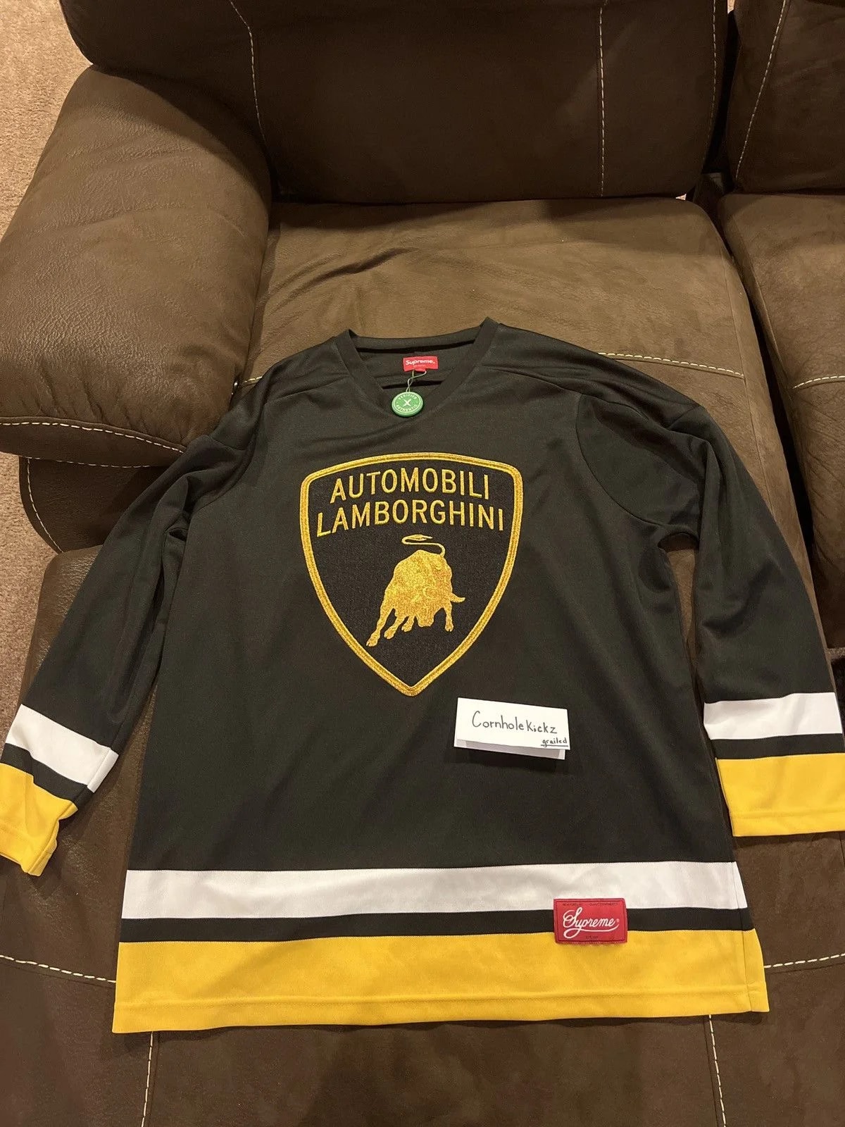 Supreme — Supreme X Lamborghini Hockey — streetwear — resale
