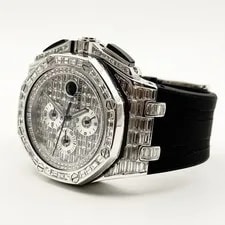 Audemars Piguet Royal Oak Offshore Chronograph 44mm Baguette Diamond 4
