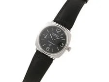 Panerai PAM00380 Radiomir Black Seal logoWatches Black Dial SS Leather【472】 2