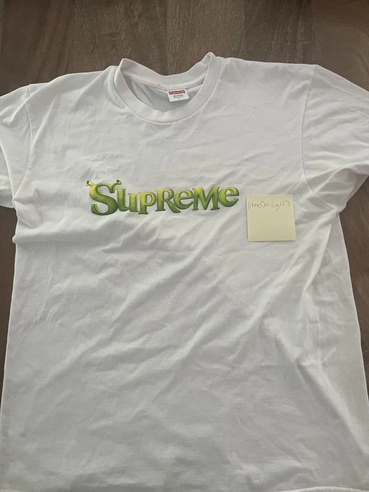 Supreme — Supreme Shrek Tshirt — streetwear — resale