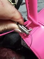 Balenciaga Hourglass XS 2 Way Hand Barbie NEW 4