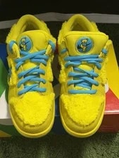 Size 10.5M/12W - Nike SB Dunk Low Grateful Dead Bears Opti CJ5378-700 Pre 2