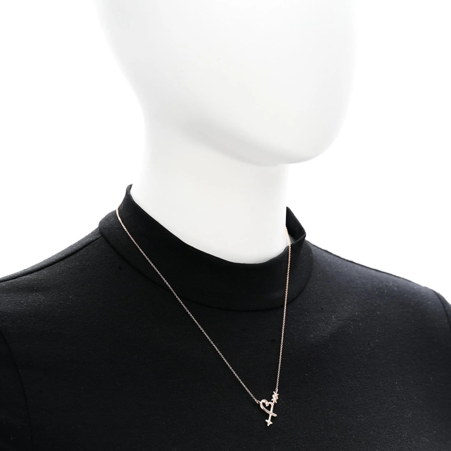 18K Rose Gold Paloma Picasso Heart and Arrow 2