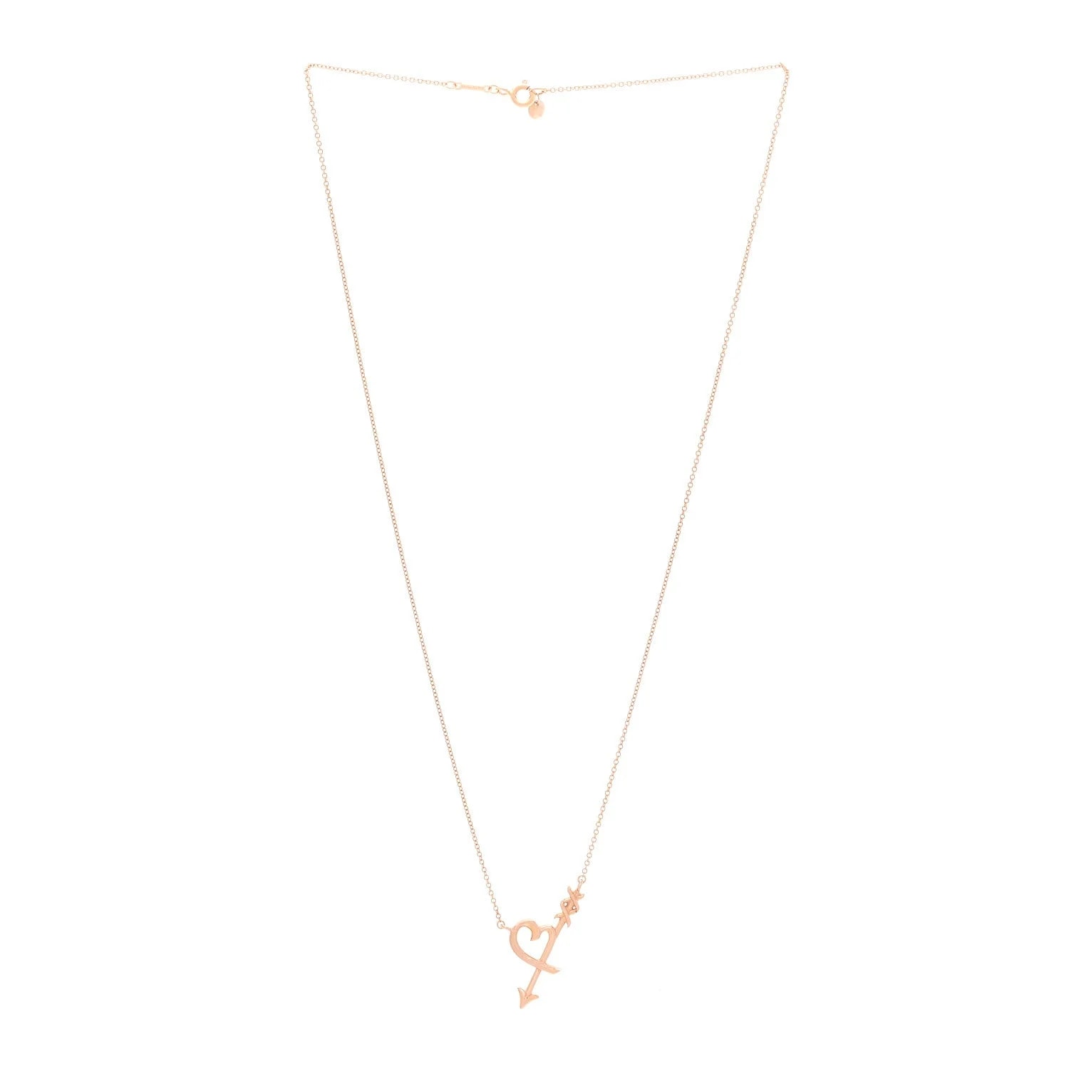 18K Rose Gold Paloma Picasso Heart and Arrow 3