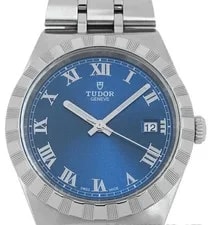 Tudor — Tudor Royal 28500 Automatic 38mm Box Papers Blue Stainless Steel — Watch — resale