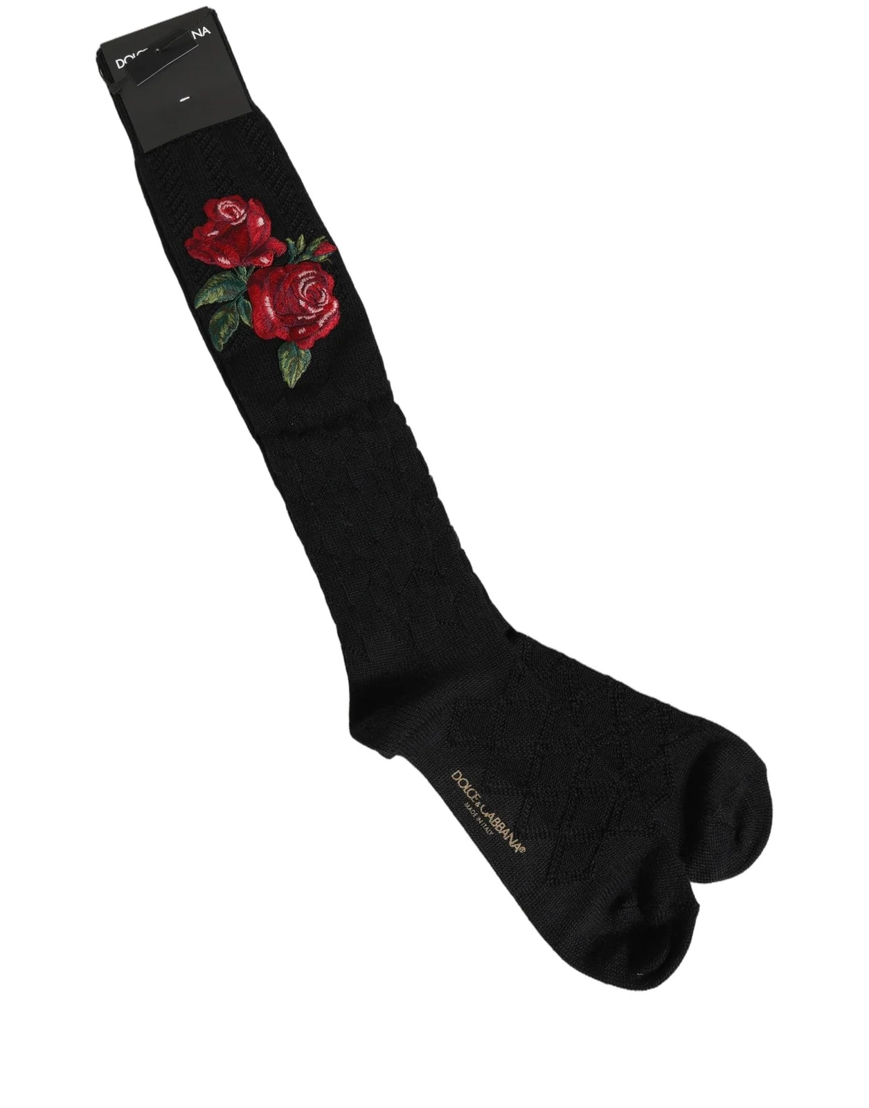 Dolce & Gabbana Floral Over the Calf Accessory Socks 2