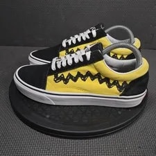 Vans Old Skool Peanuts Shoes Size 7 Charlie Low Top 3