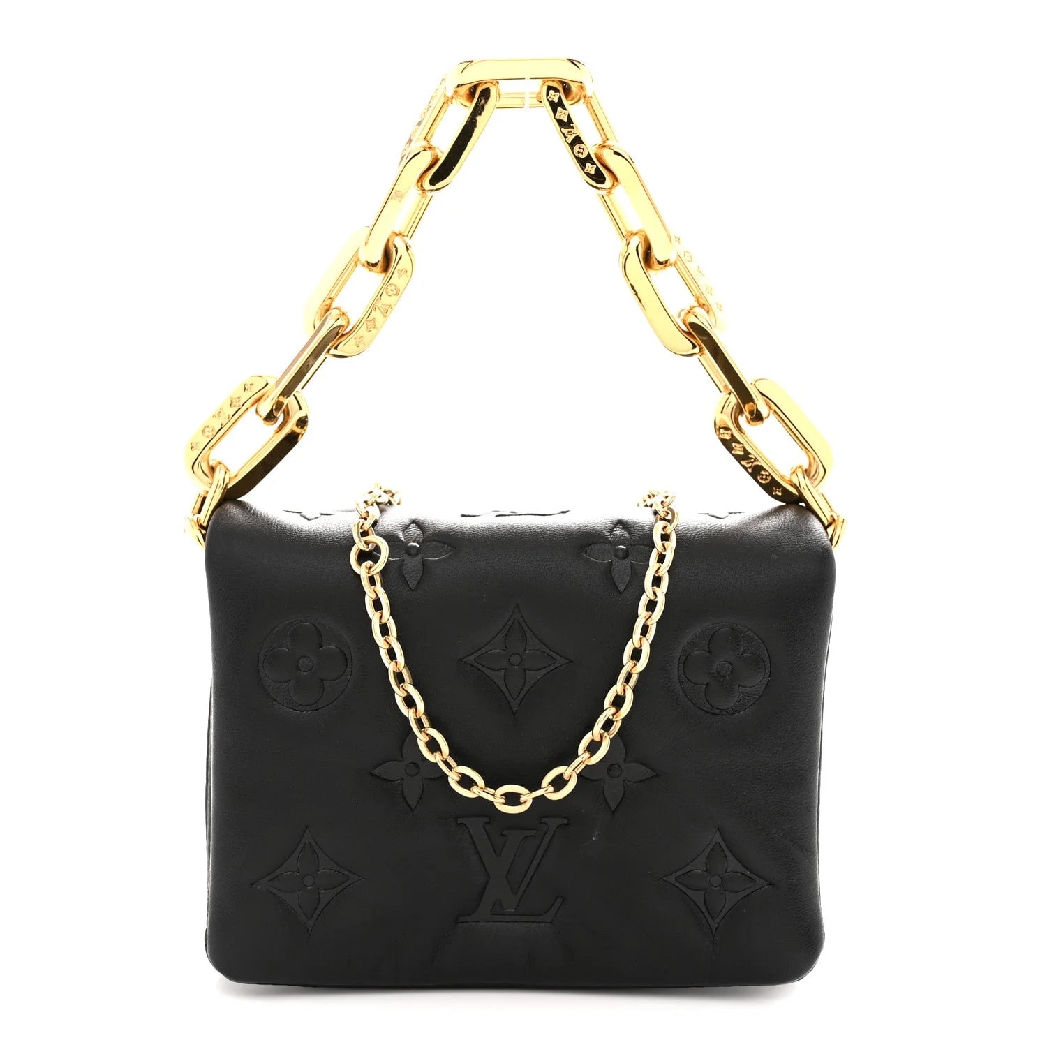 Louis Vuitton — Embossed Coussin Belt — Handbag — resale