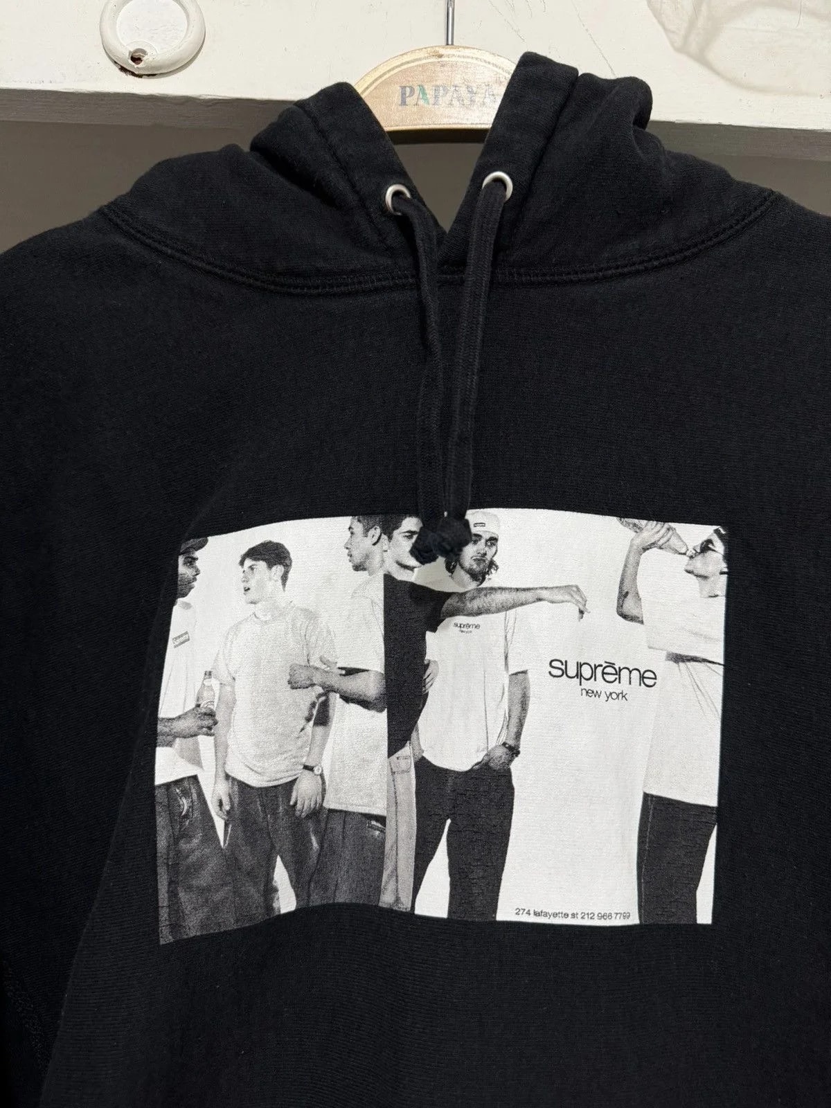 Supreme — Supreme Classic Ad Hoodie — streetwear — resale