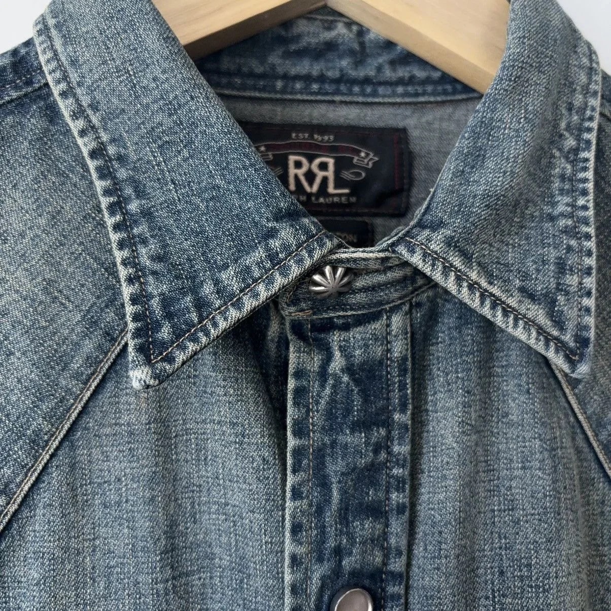 Slim Fit Western Shirt Snap Workshirt — streetwear — resale