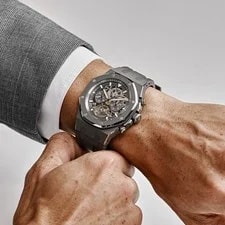 Audemars Piguet Royal Oak 26347TI.GG.D004CA.01 Tourbillon Chronograph Titanium 2