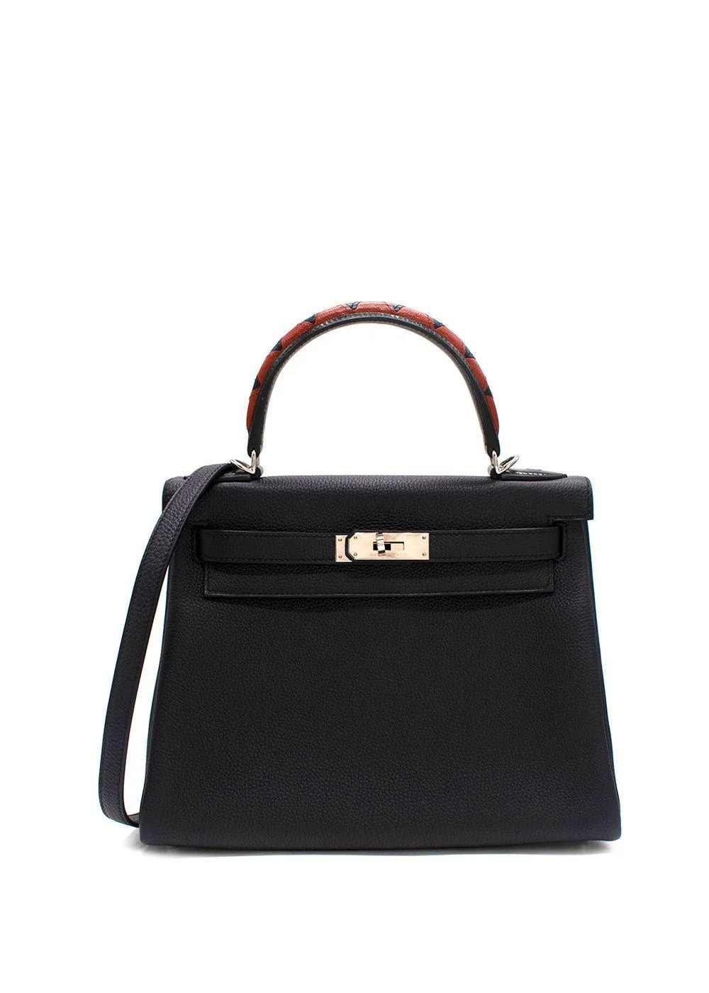 Hermes Limited Edition Kelly 28cm Galop Retourne Au Visit in With Palladium 3