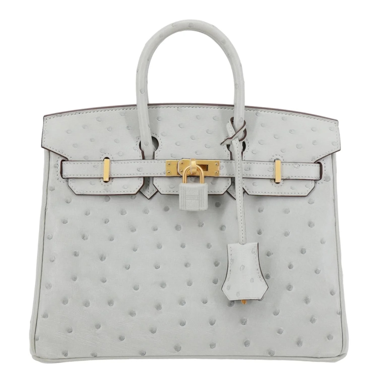 Hermès — Hermes Birkin 25 Satchel Perle — Handbag — resale