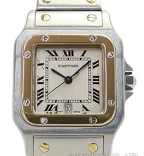 Cartier — Cartier Santos Galbee LM W20011C4 Quartz 29mm Ivory Stainless Steel — Watch — resale