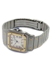 Cartier Santos Galbee LM W20011C4 Quartz 29mm Ivory Stainless Steel 2