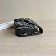 Dior Bobby Embroidered Classic Monogram Print - Excellent #QZR7ES 4