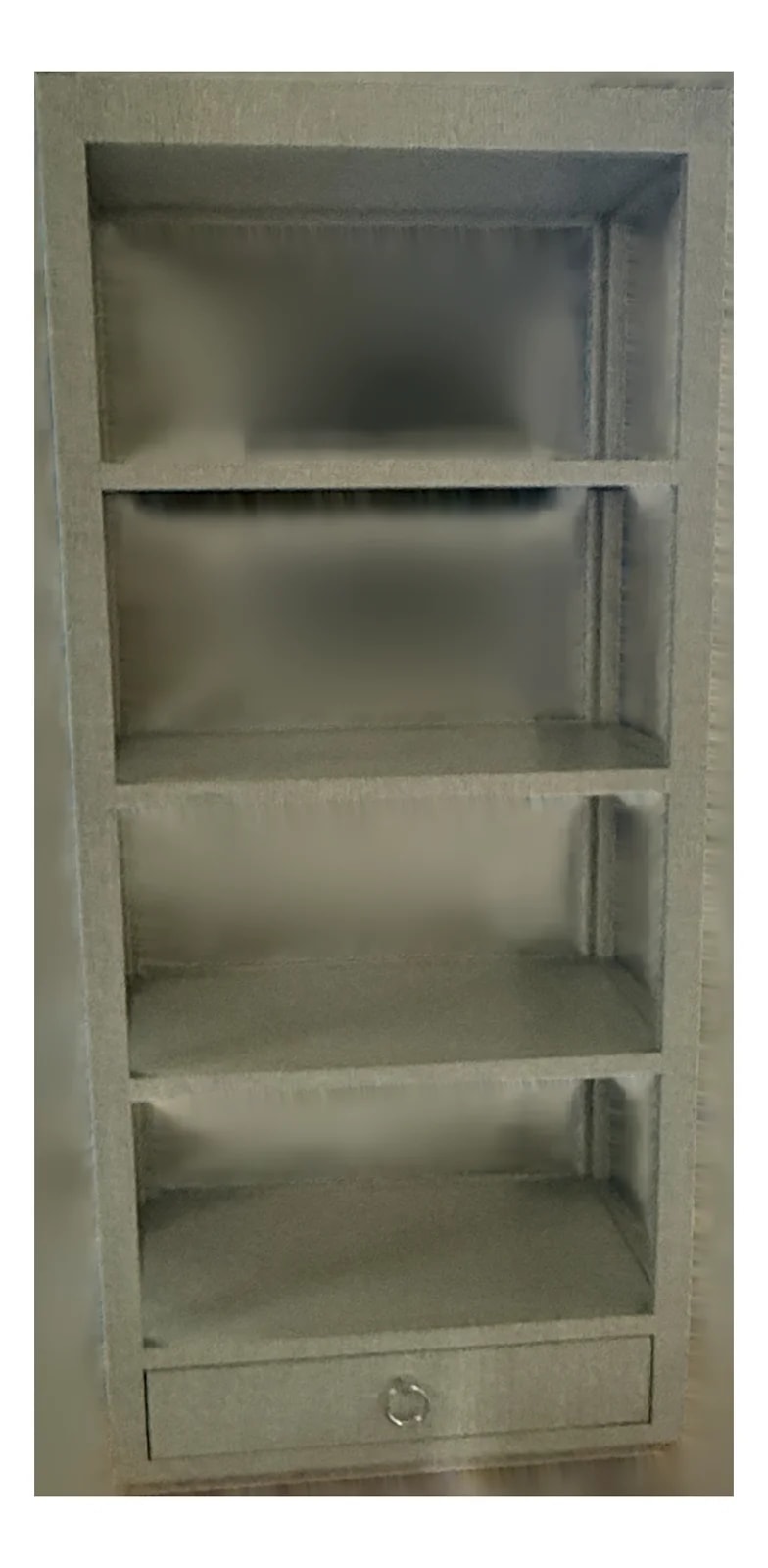 Villa & House — Villa & House Grasscloth Wrapped Etagere — Furniture — resale